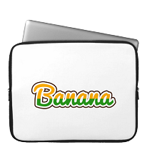 Laptop Sleeve banana