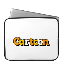 Laptop Sleeve cartoon