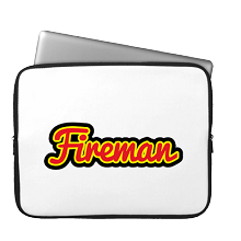 Laptop Sleeve fireman
