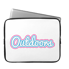 Laptop Sleeve outdoors