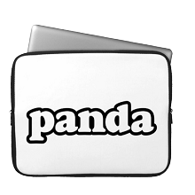 Laptop Sleeve panda