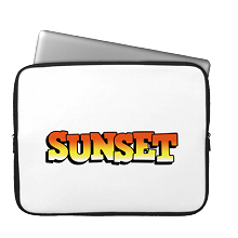Laptop Sleeve sunset