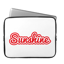 Laptop Sleeve sunshine