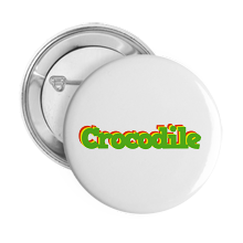 Pinback Buttons crocodile