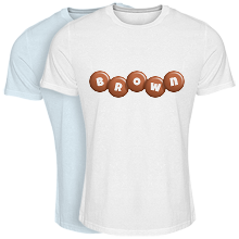 Cool T-shirt candy-brown