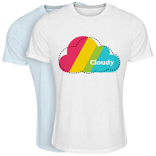 Cool T-shirt cloudy