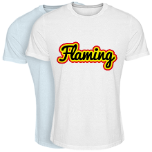 Cool T-shirt flaming