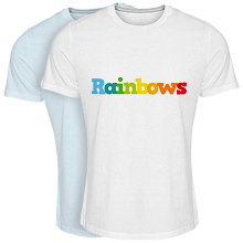 Cool T-shirt rainbows