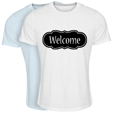 Cool T-shirt welcome